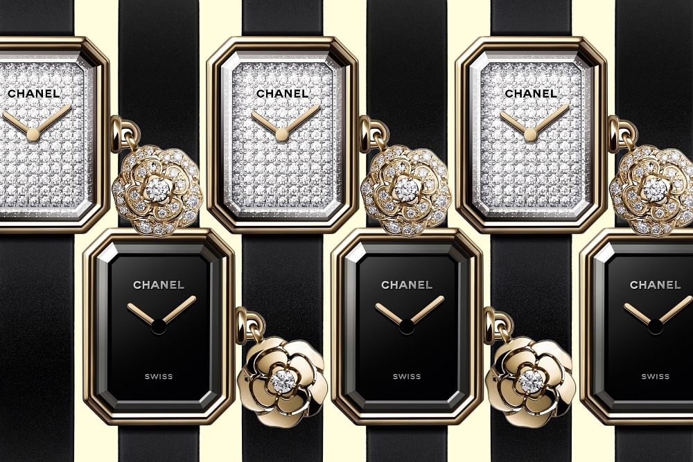 chanel watch and fine jewellery white