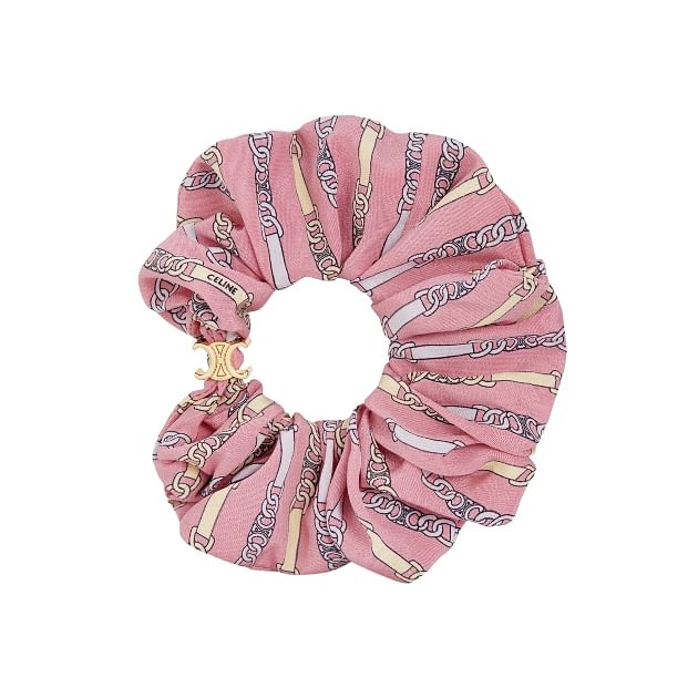 Louis Vuitton Be Mindfull Chouchou Upcycled Silk Hair Scrunchie