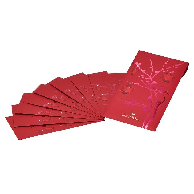 Swarovski red discount envelope