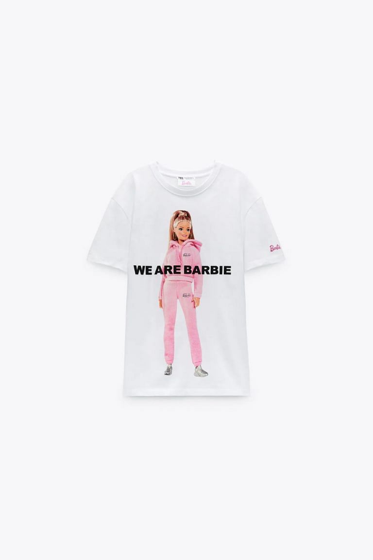 Barbie shirt hot sale zara