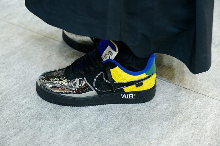Louis Vuitton Nike Air Force 1 Debuts in Yellow
