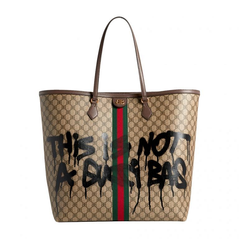 The Balenciaga and Gucci Hacker Project has dropped, complete with faux  vandalised windows