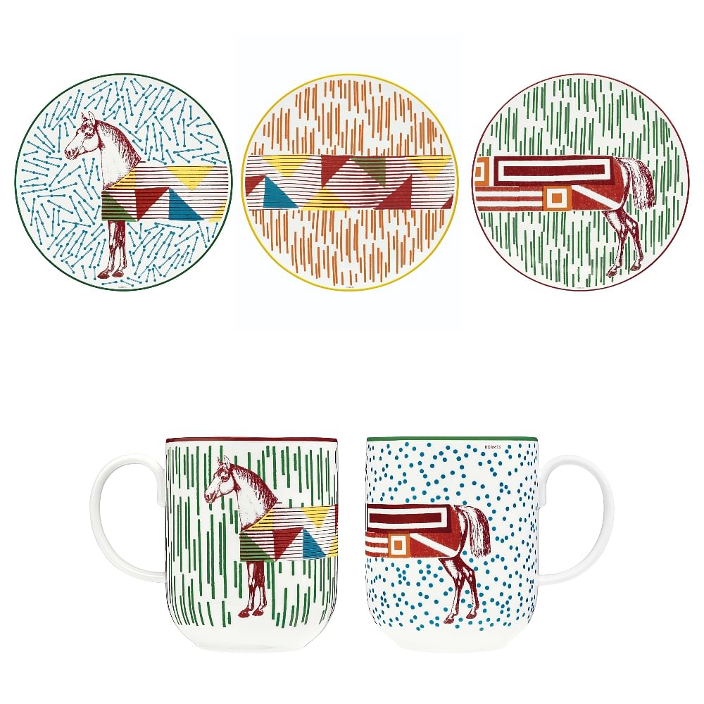 Hermès Hippomobile coffee cup and saucer n°2