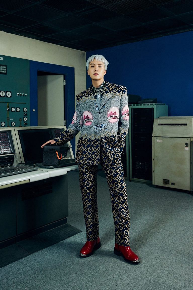 See BTS Model For Louis Vuitton Fall/Winter 2021 Spin-Off Collection