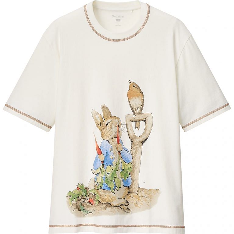 JW Anderson Peter Rabbit Oversized Short Sleeve high quality Tee