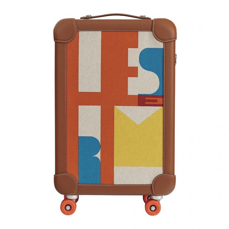 Hermes store luggage bag