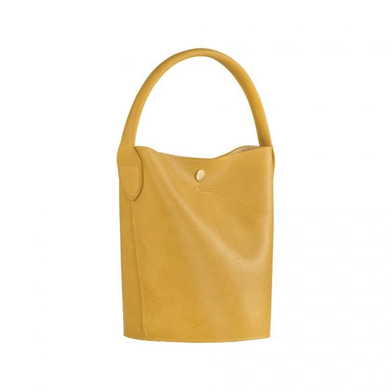 UPSIZE PH  Longchamp Releases Cuir De Russie Bucket Bag