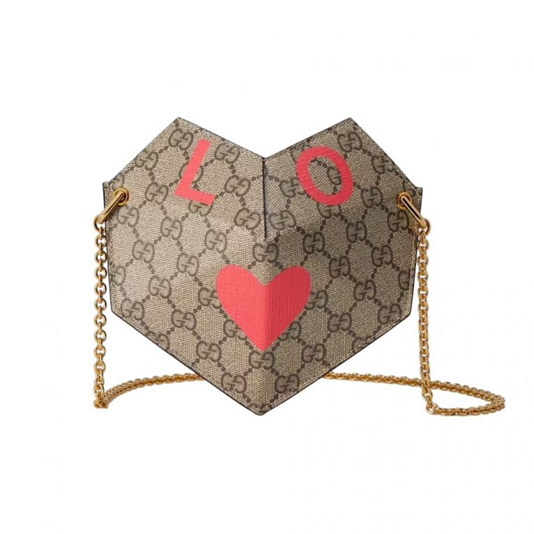 Gucci heart sale shaped bag