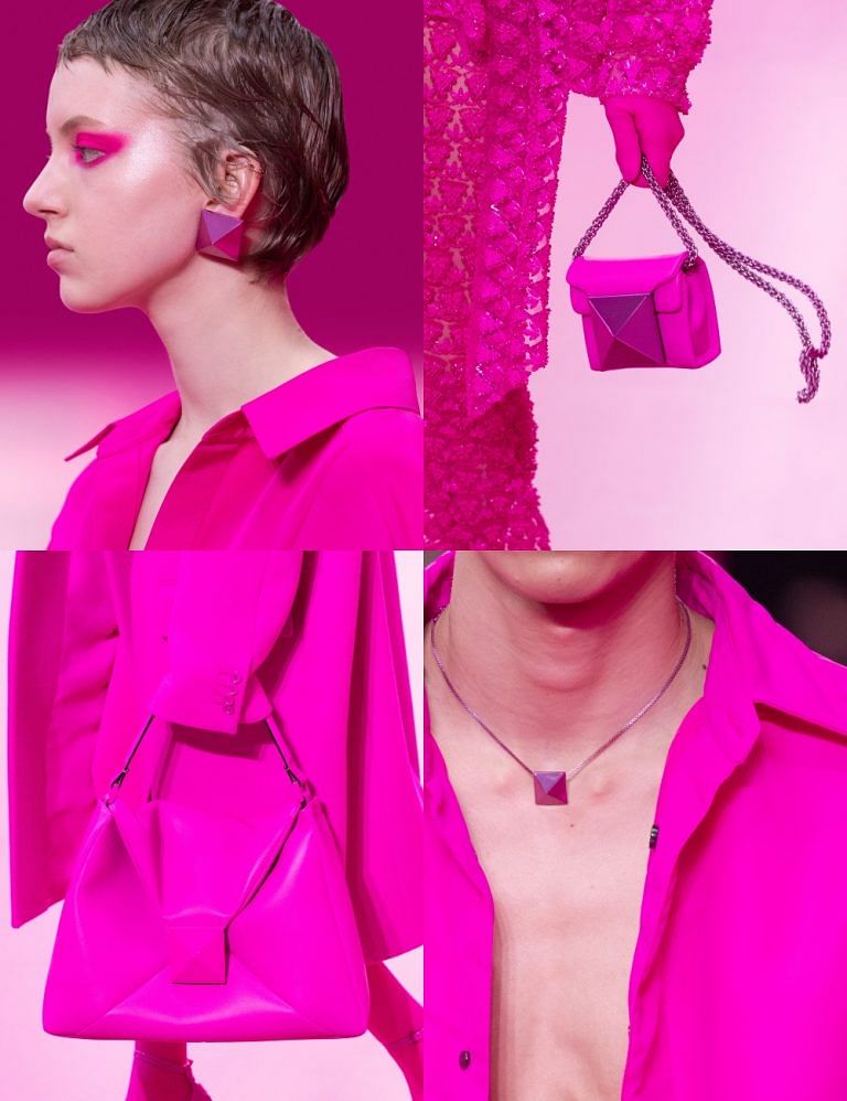 THINK PINK! Valentino Garavani Pink PP Hot New Bag Collection