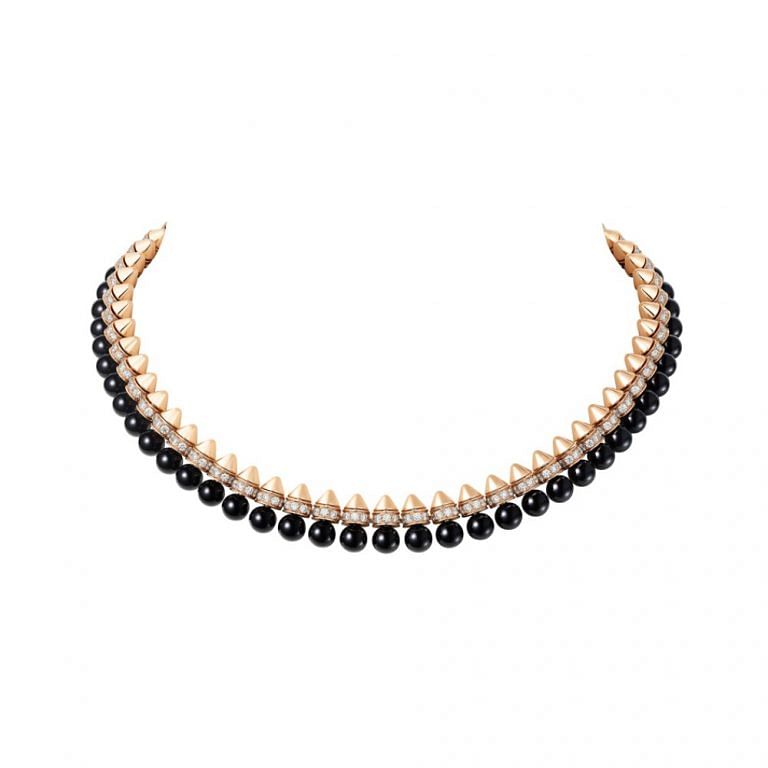 CARTIER - Clash de Cartier 18ct pink-gold necklace | Selfridges.com