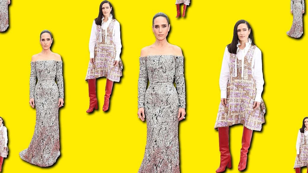 H o l l y w o o d  F a s h i o n — Jennifer Connelly in Louis Vuitton at  the Louis
