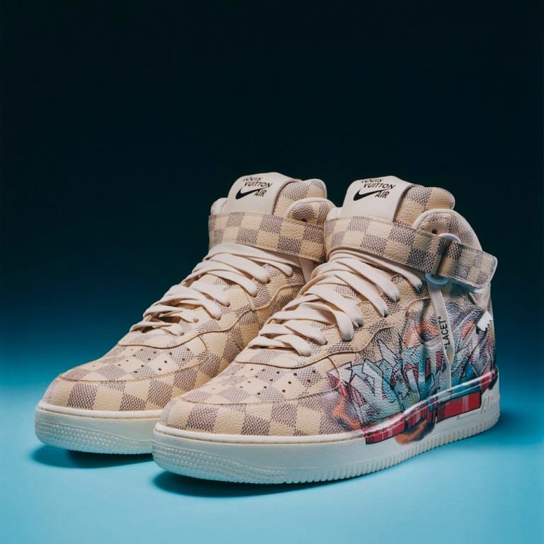Where to buy the Louis Vuitton x Nike Air Force 1 range by