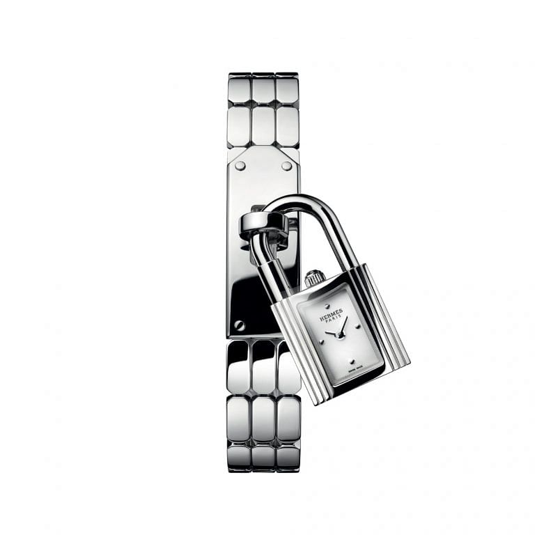 値下げHERMES Kerry Watch バングル カデナ チャーム - ファッション