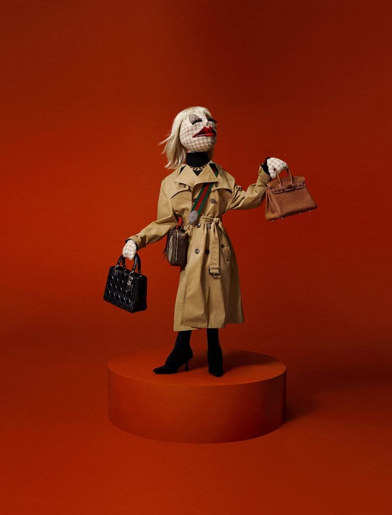 Vestiaire Collective's Puppets Do Paris Fashion Week 