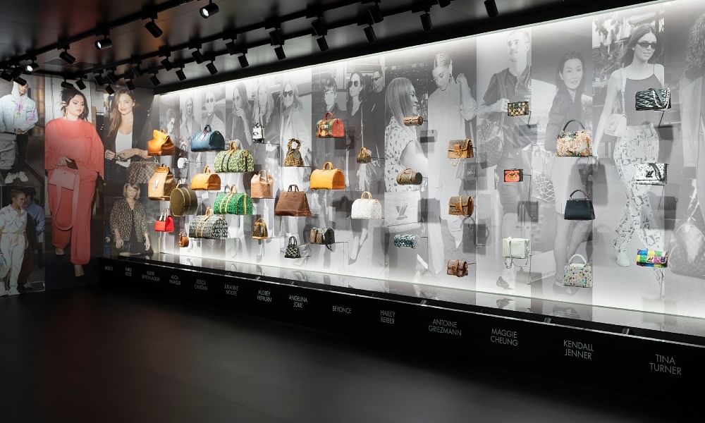 Louis Vuitton display in the foyer of Nordstrom Downtown S…