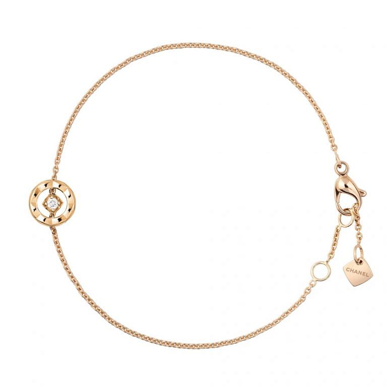 Rose Gold Butterfly Bracelet | Chanel White Camellia Bracelet