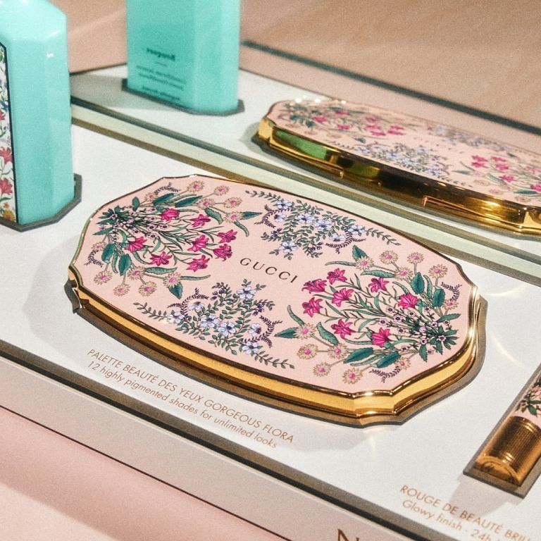 GUCCI Pallette Beaute Des sale Yeux Floral