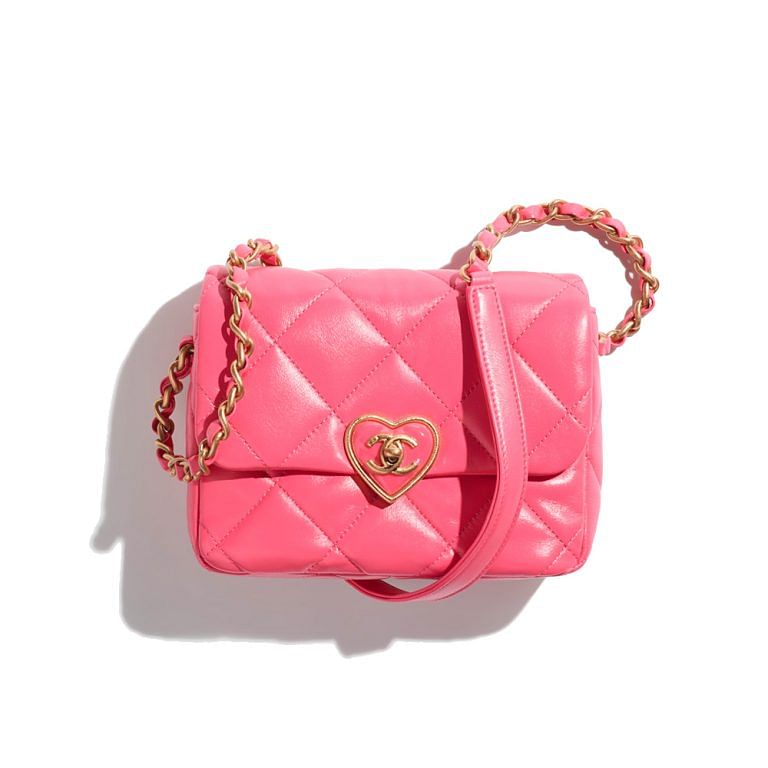 Pink discount designer purses