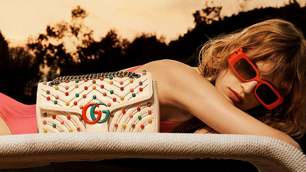 Gucci Tells A Colourful Summer Story With Raffia-Laden Collection
