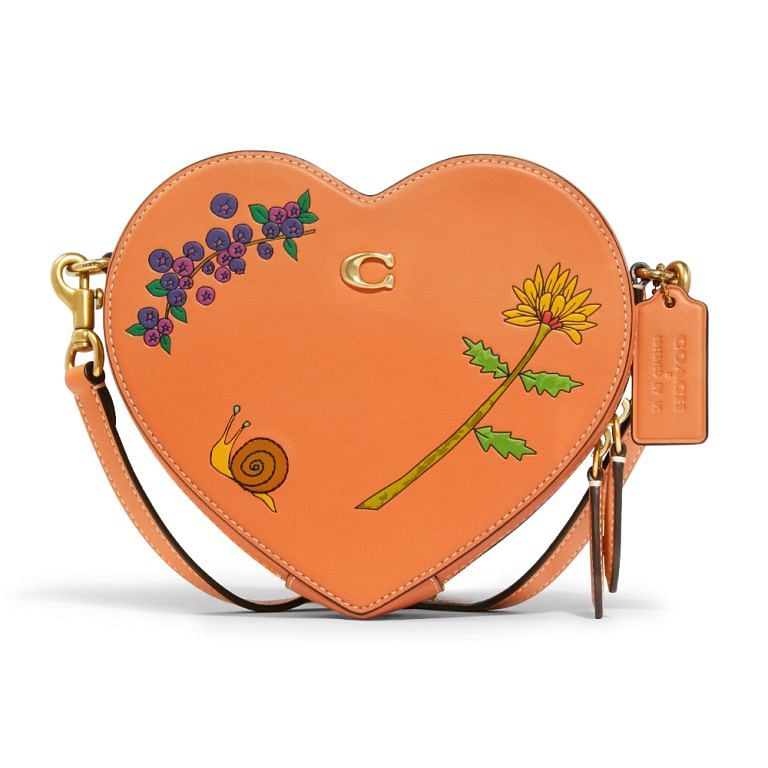 Coach X Observed By Us Heart Crossbody