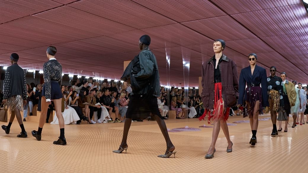 Prada Spring 2021 Ready-to-Wear collection, runway looks, beauty, models,  and reviews.