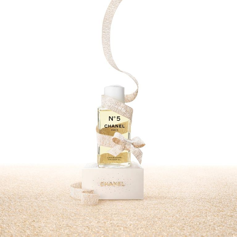 Chanel 2023 Christmas limited edition body oil. #chanel #perfume