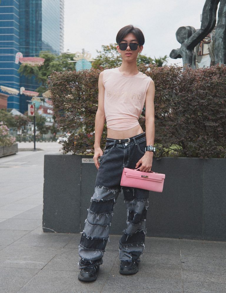 Tooling retro denim jumpsuit female design sense niche 2023 spring and –  Lee Nhi Boutique