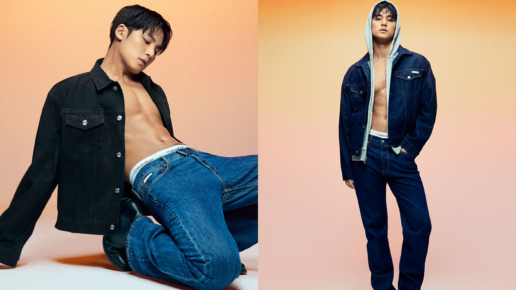 See Photos From Mingyu Of Seventeen s Calvin Klein Campaign 