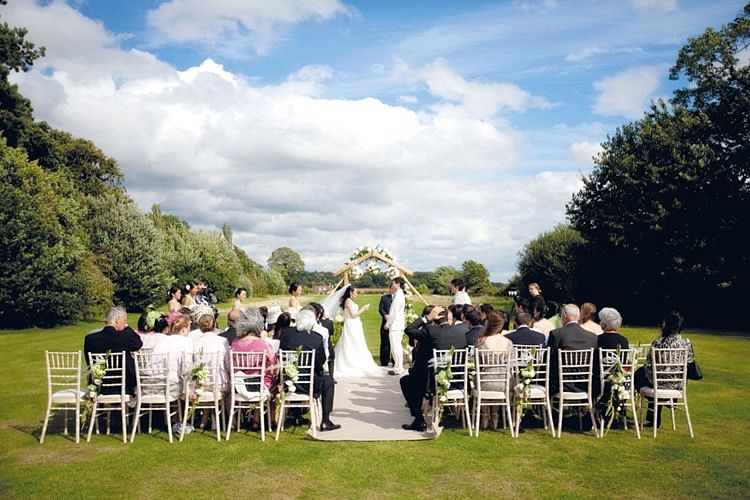 An Intimate Garden Wedding In England