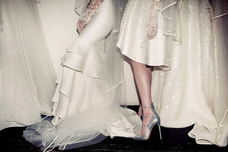 Christian Louboutin Heels At Bridal Fashion Week 1