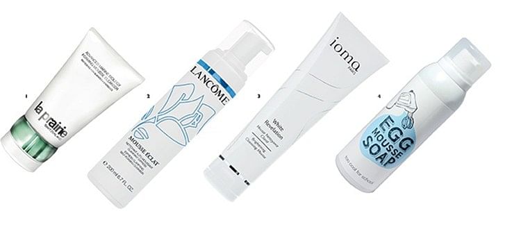 Mousse Cleansers Meant For Sensitive Oily Combination Skins 1