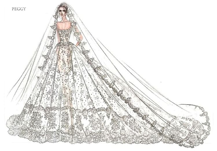 Zuhar Murad Gives Details About Designing Sofia Vergaras Wedding Gowns   WWD