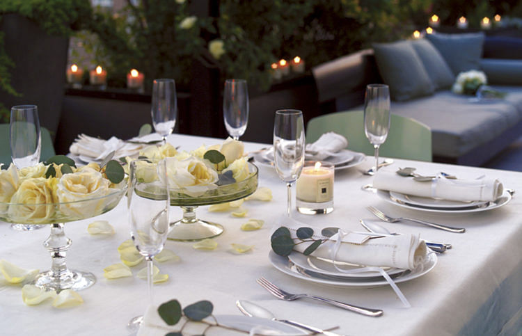 Candle Table Setting (Outdoor)body
