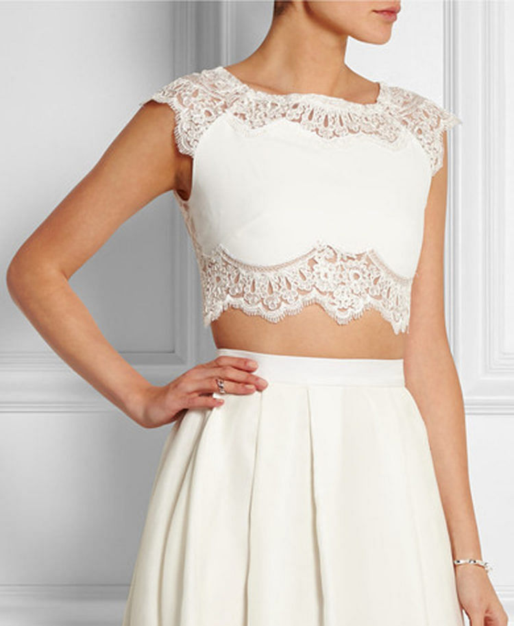 Dressy crop on sale tops for wedding