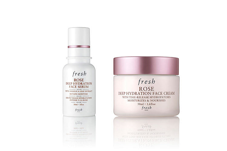 Fresh's Rose range will keep your skin hydrated 24/7.