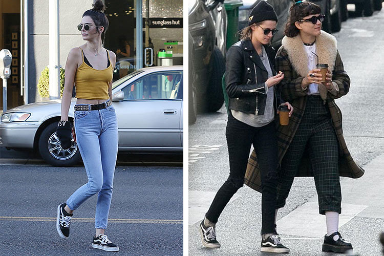 Kendall jenner old school vans best sale