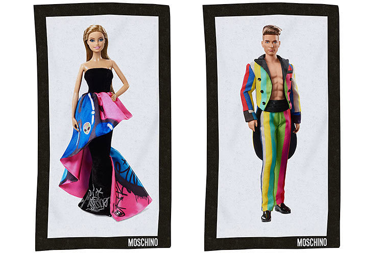 Barbie And Ken Step Out In Moschino, And Party