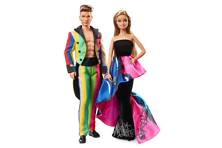 Moschino's Jeremy Scott and Stella Maxwell Inspire $200 Ken and Barbie Dolls