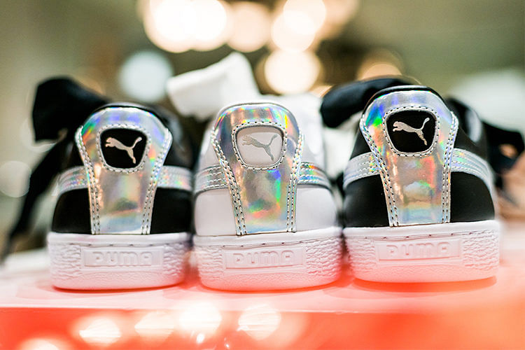 Puma basket 2025 heart hologram