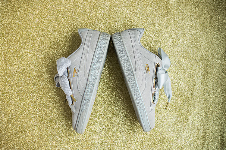 Puma basket 2025 heart yellow