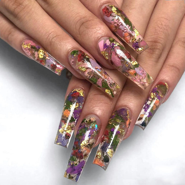 This Nail Artist is the Queen of Bling | Nails, Nail artist, Best acrylic  nails