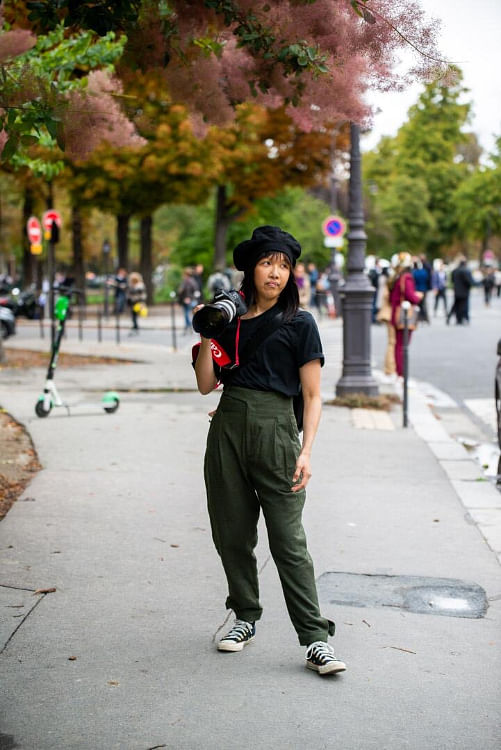K on X: Sora Choi's street style is something that can actually be so  personal.  / X
