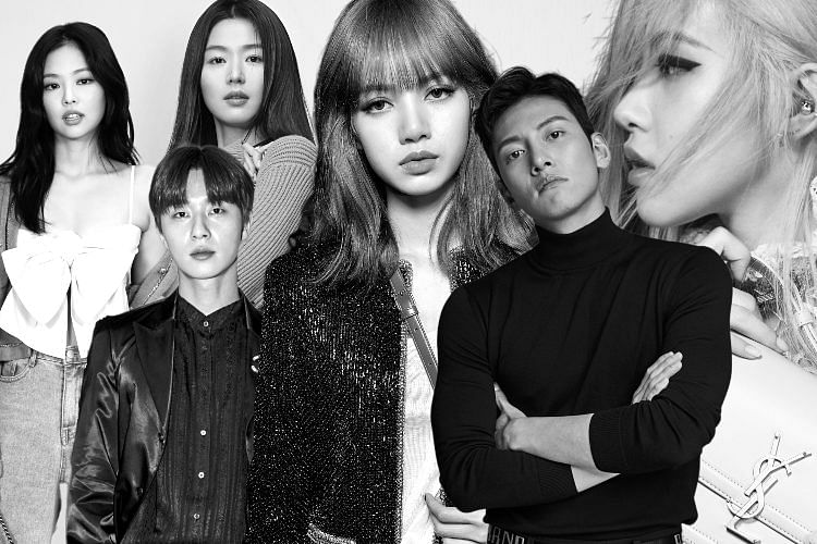 Rombongan BA Chanel GDragon Park Seo Joon Hingga Jennie BLACKPINK Hiasi  Cover Elle Korea